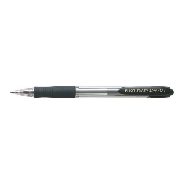 Kulepenn Pilot Supergrip M sort