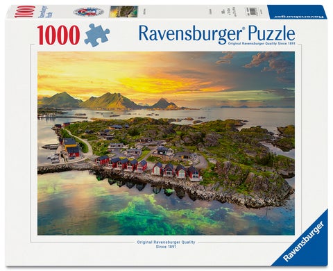 Puslespill 1000 Lofoten Norge Ravensburger