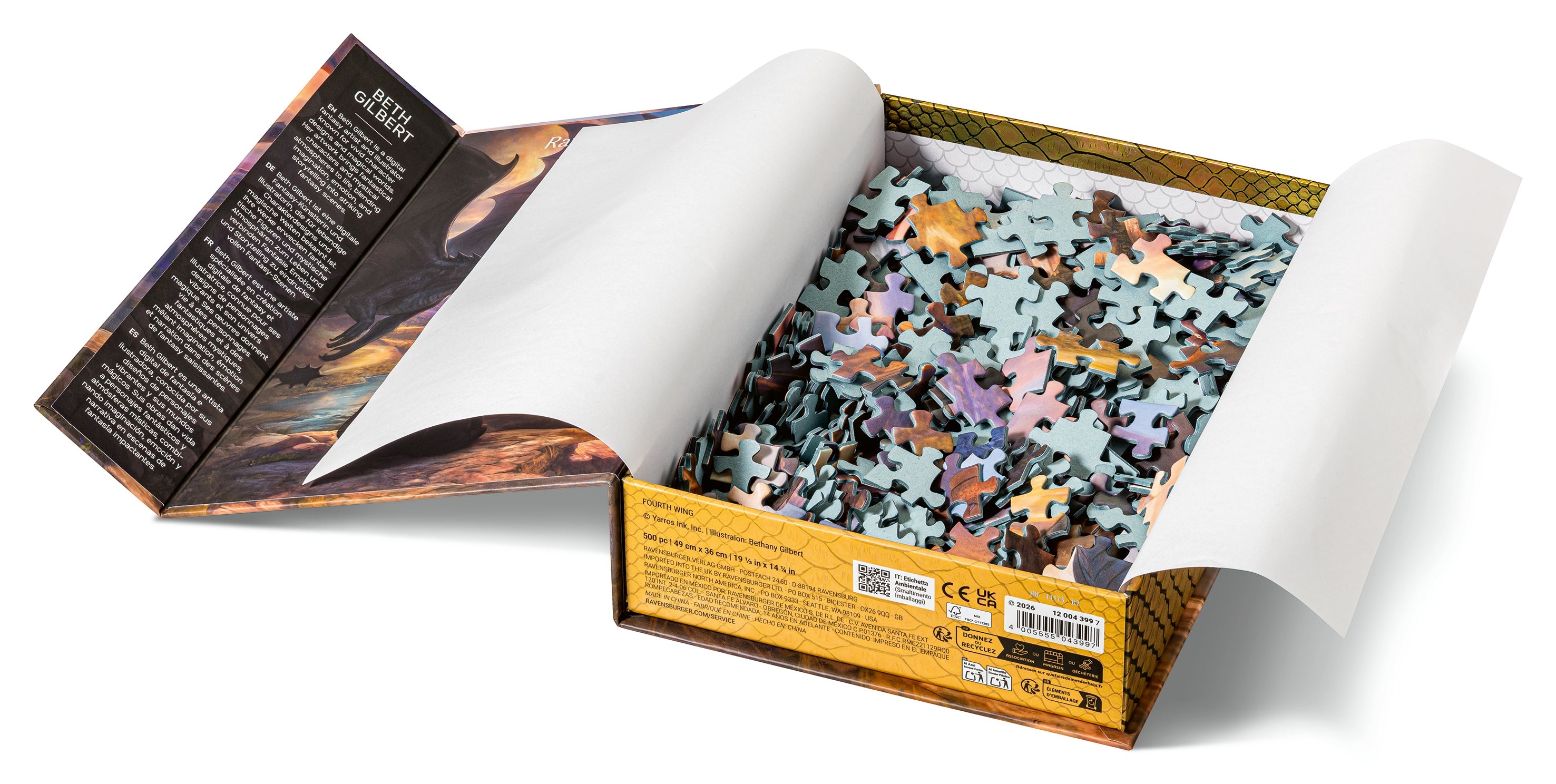 Puslespill 500 Fourth Wing Ravensburger