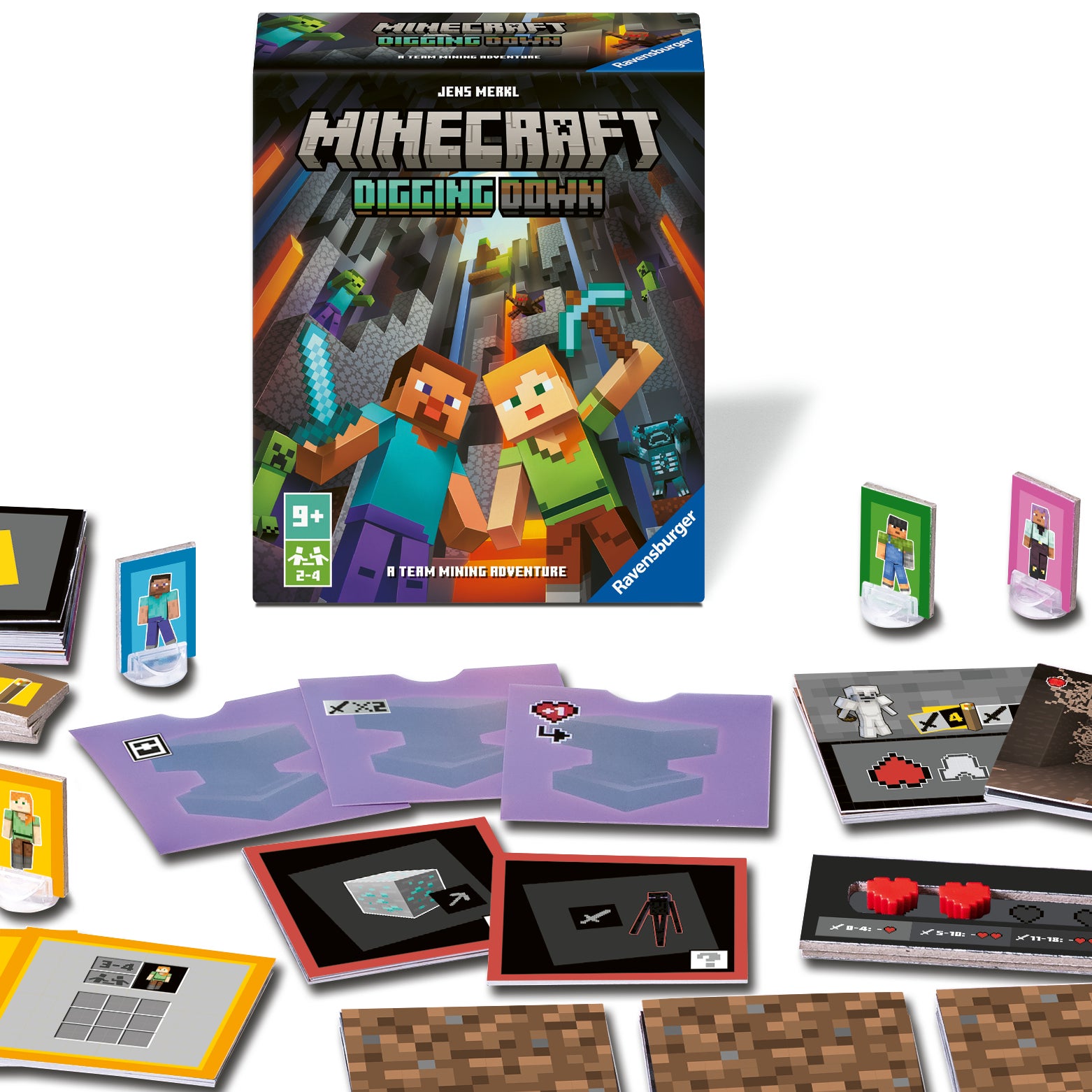 Spill Minecraft Digging Down