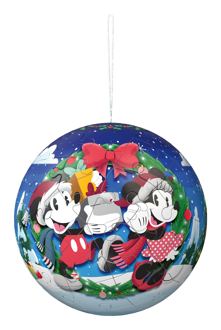 Puslespill 3D 54 Disney-Julekuler 4 Stk Ravensburger