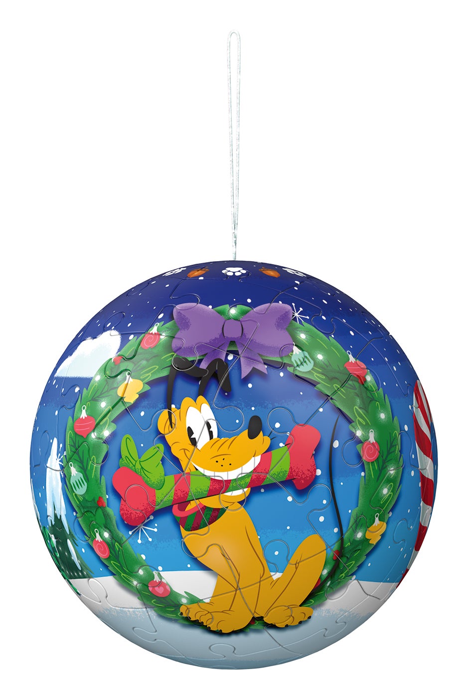 Puslespill 3D 54 Disney-Julekuler 4 Stk Ravensburger