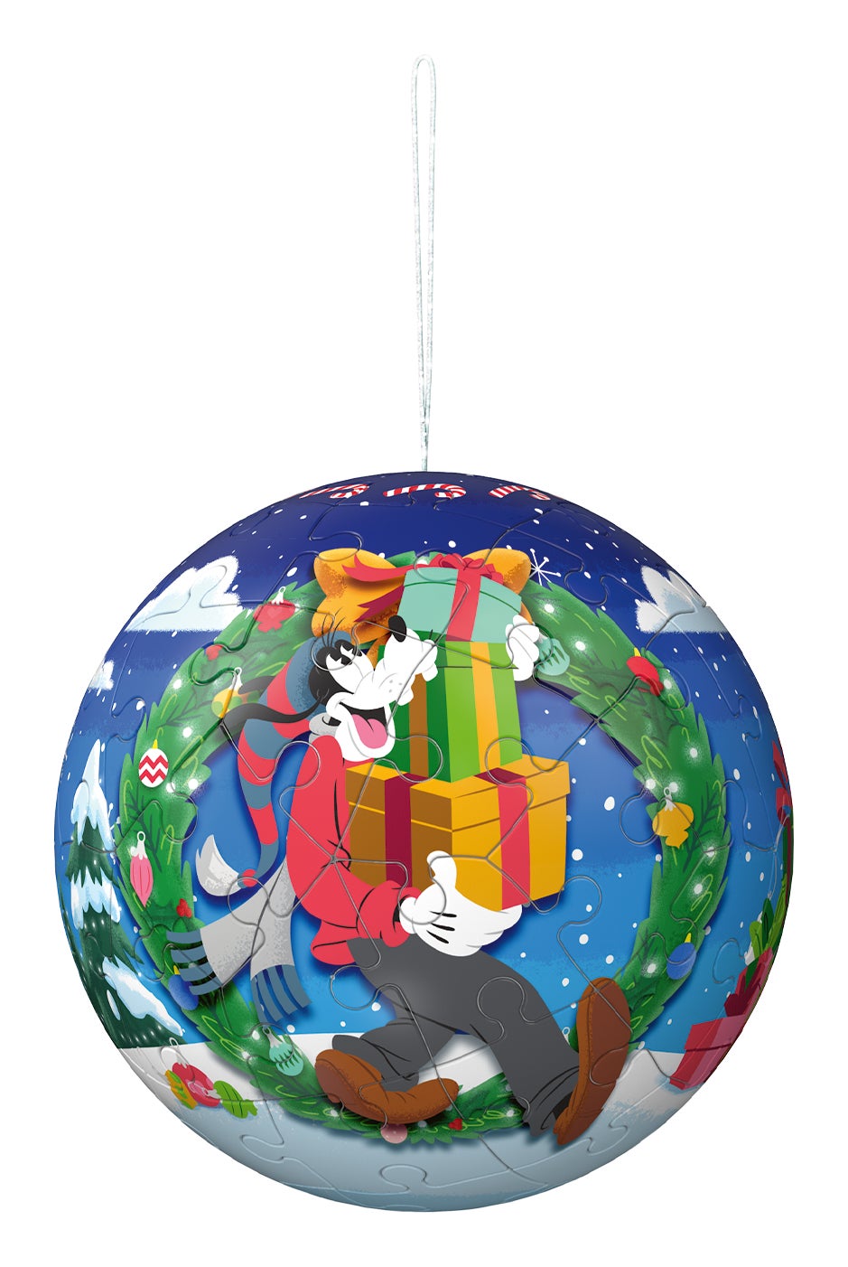 Puslespill 3D 54 Disney-Julekuler 4 Stk Ravensburger