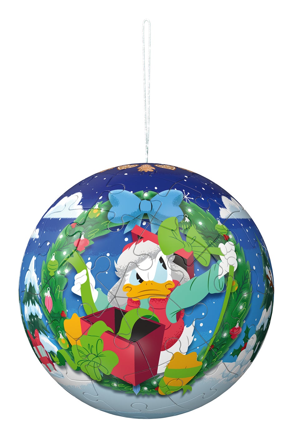 Puslespill 3D 54 Disney-Julekuler 4 Stk Ravensburger