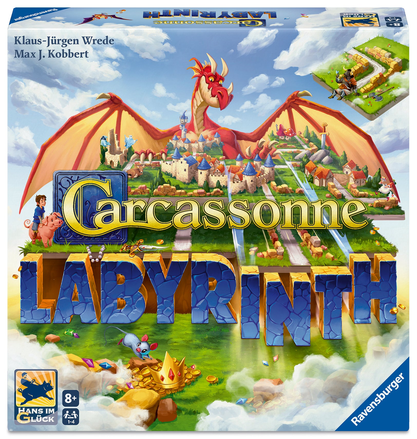 Spill Carcassonne Labyrinth