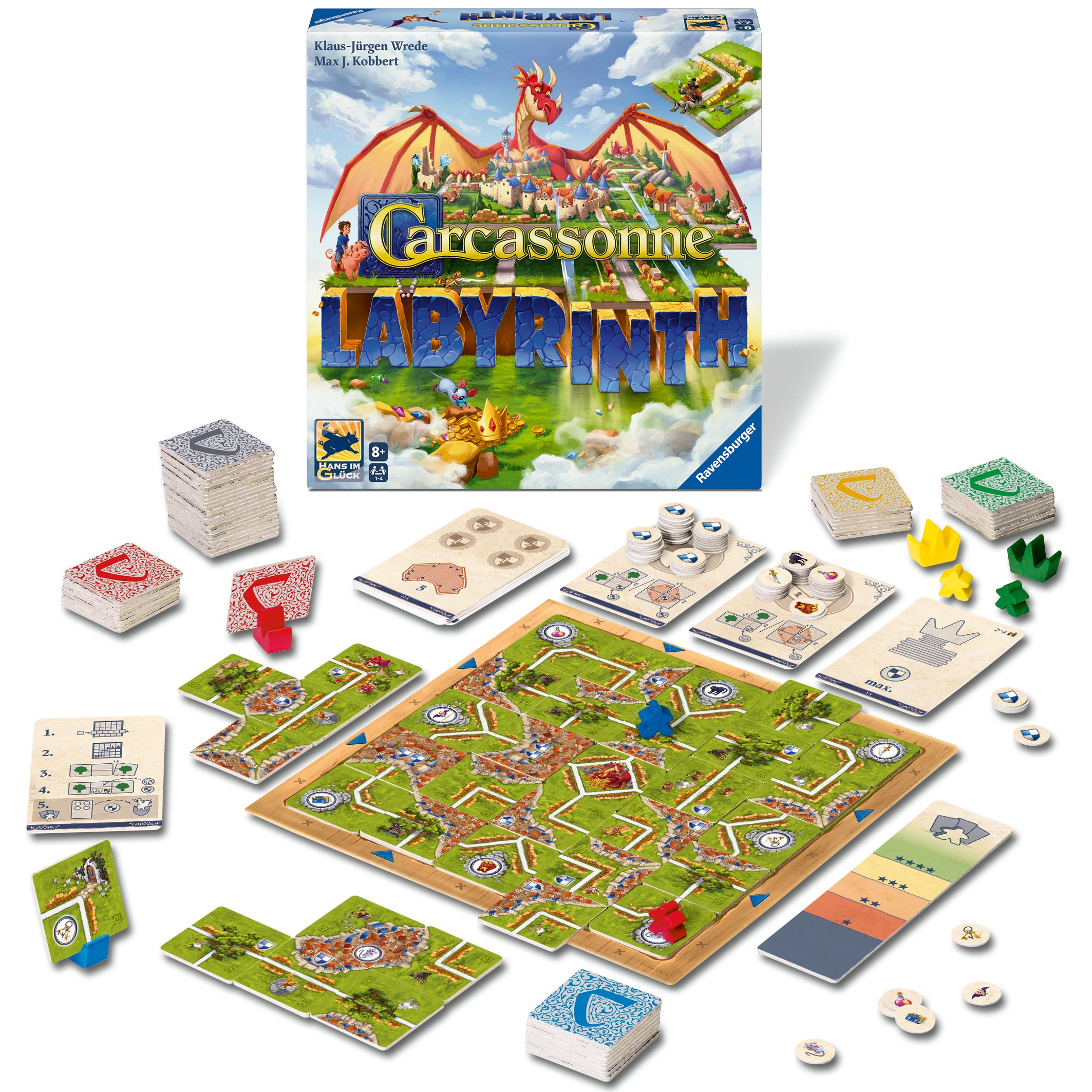 Spill Carcassonne Labyrinth