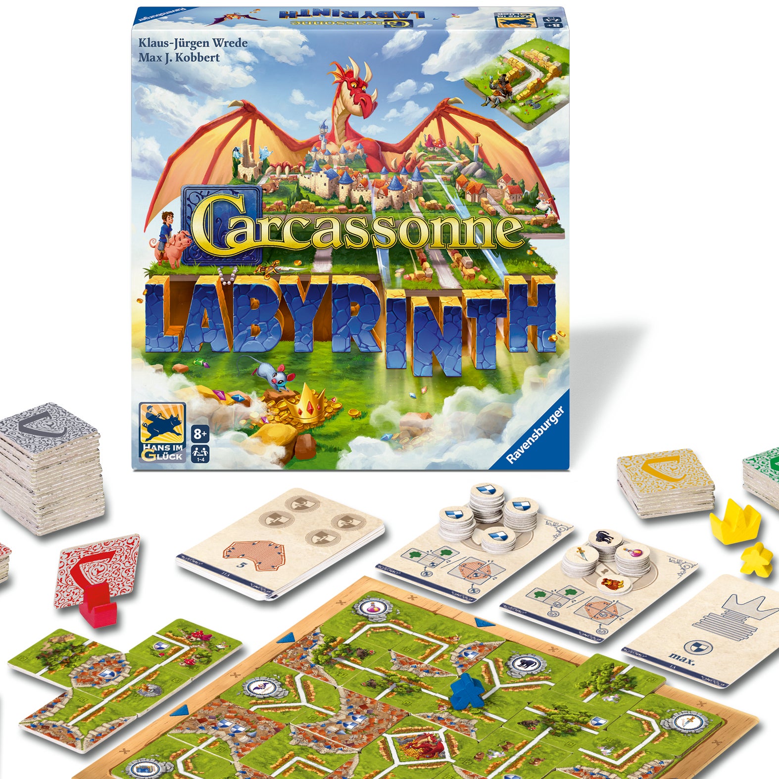 Spill Carcassonne Labyrinth