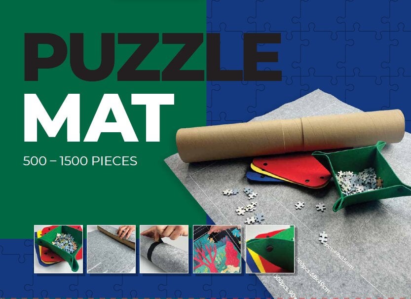 Puslematte 500-1500 brikker