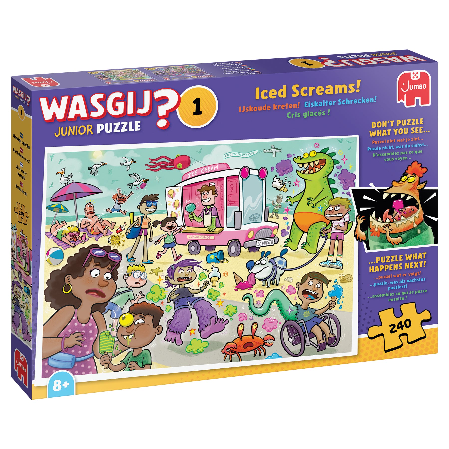 Puslespill 240 Waqsgij Junior Iced Screams