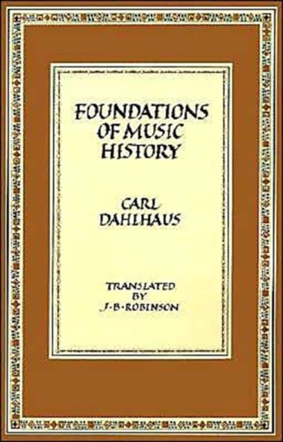 Foundations of Music History