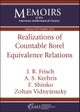 Realizations of Countable Borel Equivalence Relations