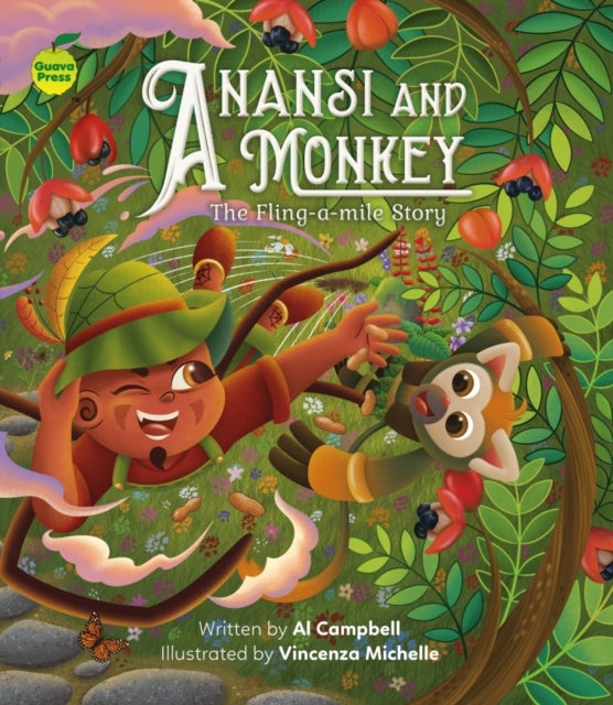 Anansi and Monkey - The Fling-a-mile Story
