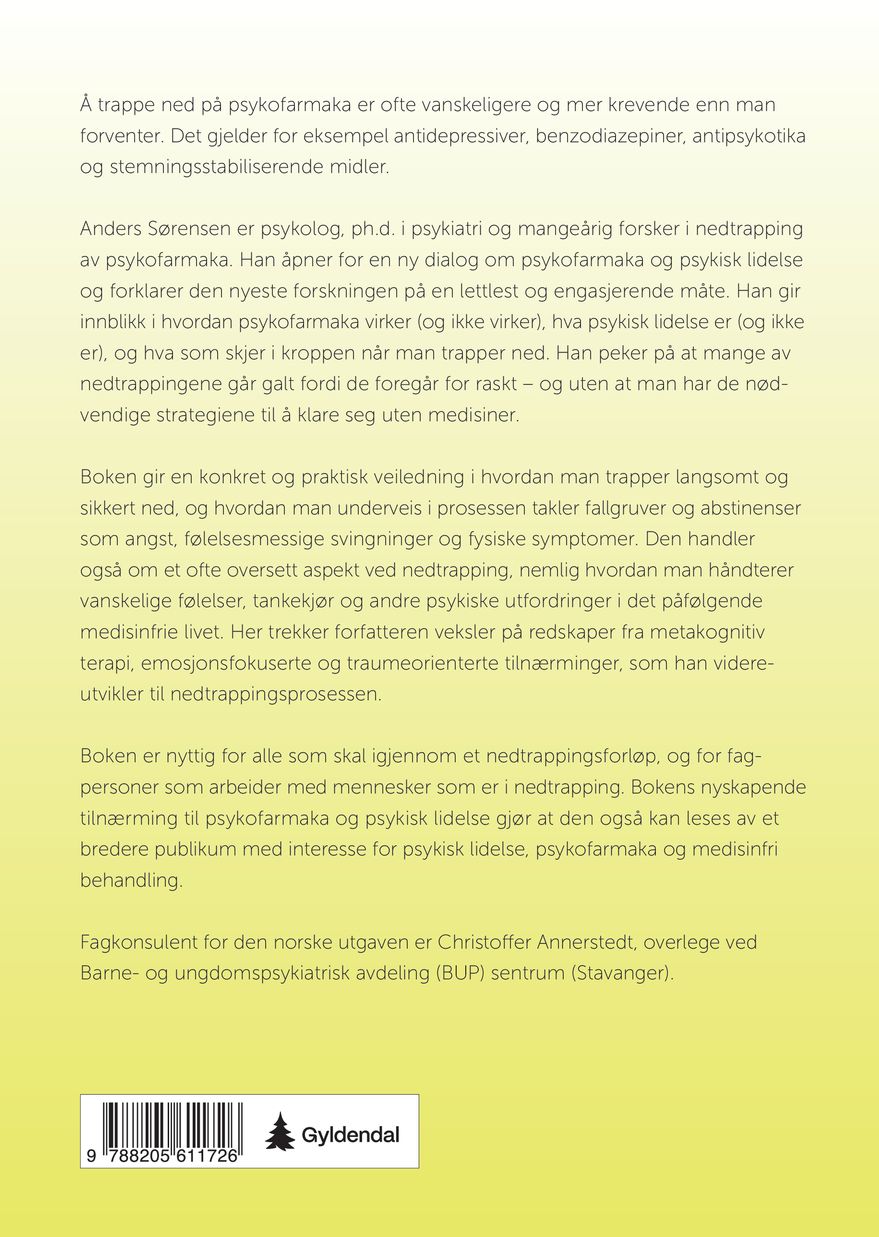 Nedtrapping av psykofarmaka