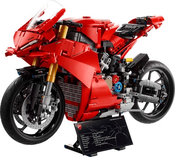 Lego Ducati Panigale V4 S motorsykkel 42202