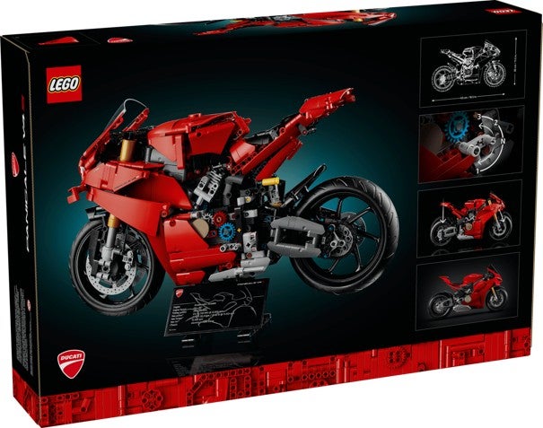 Lego Ducati Panigale V4 S motorsykkel 42202