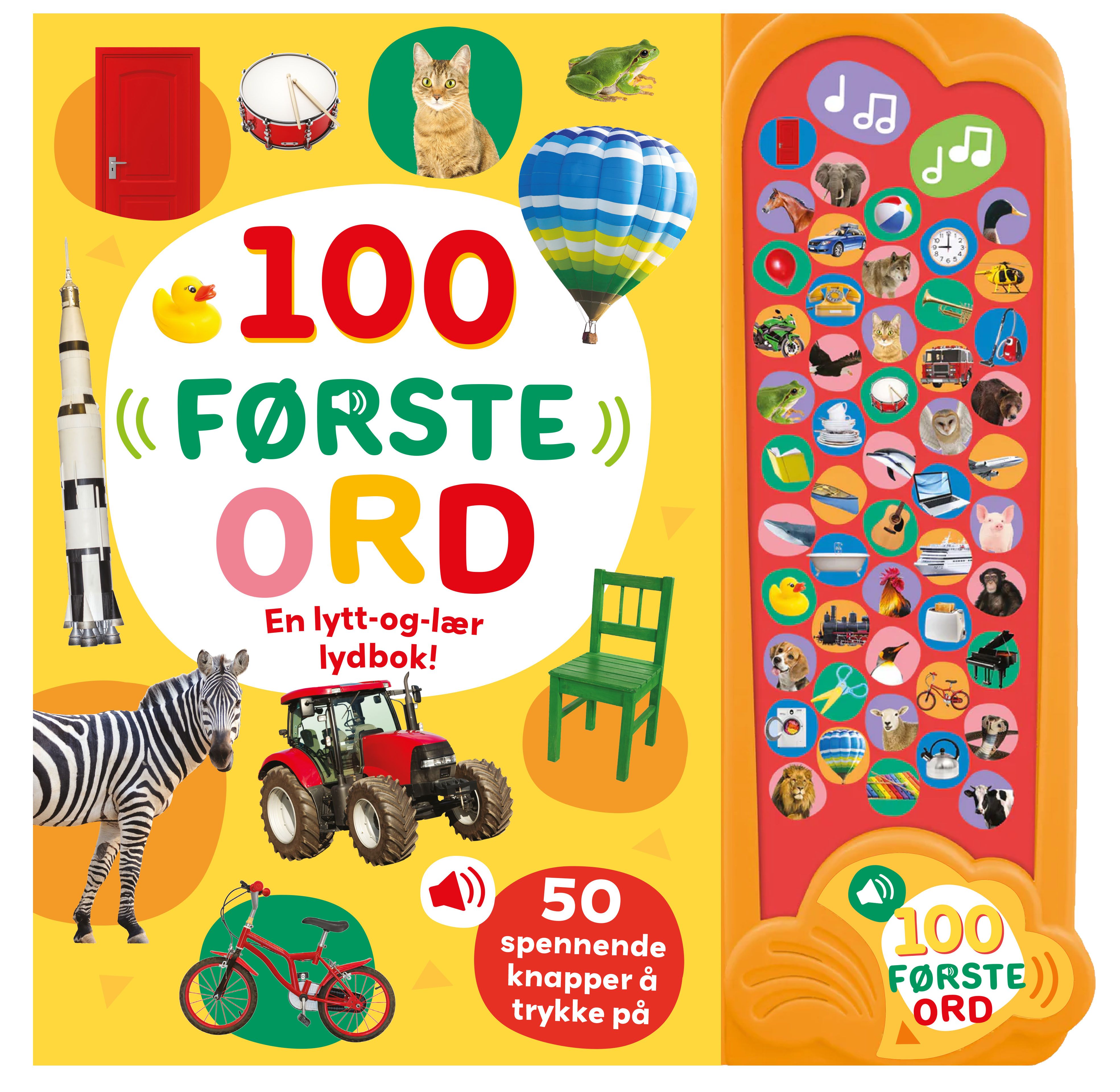 100 første ord - en lytt-og-lær lydbok!