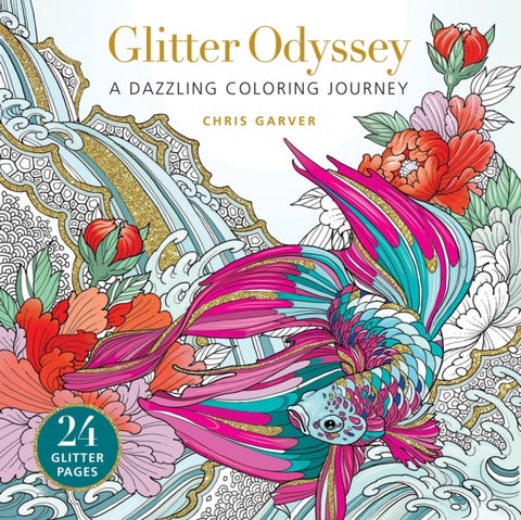 Glitter Odyssey - A Dazzling Coloring Journey