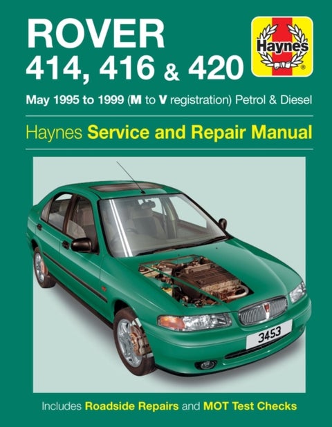 Rover 414, 416 & 420 Petrol & Diesel (May 95 - 99) - Owners Workshop Manual