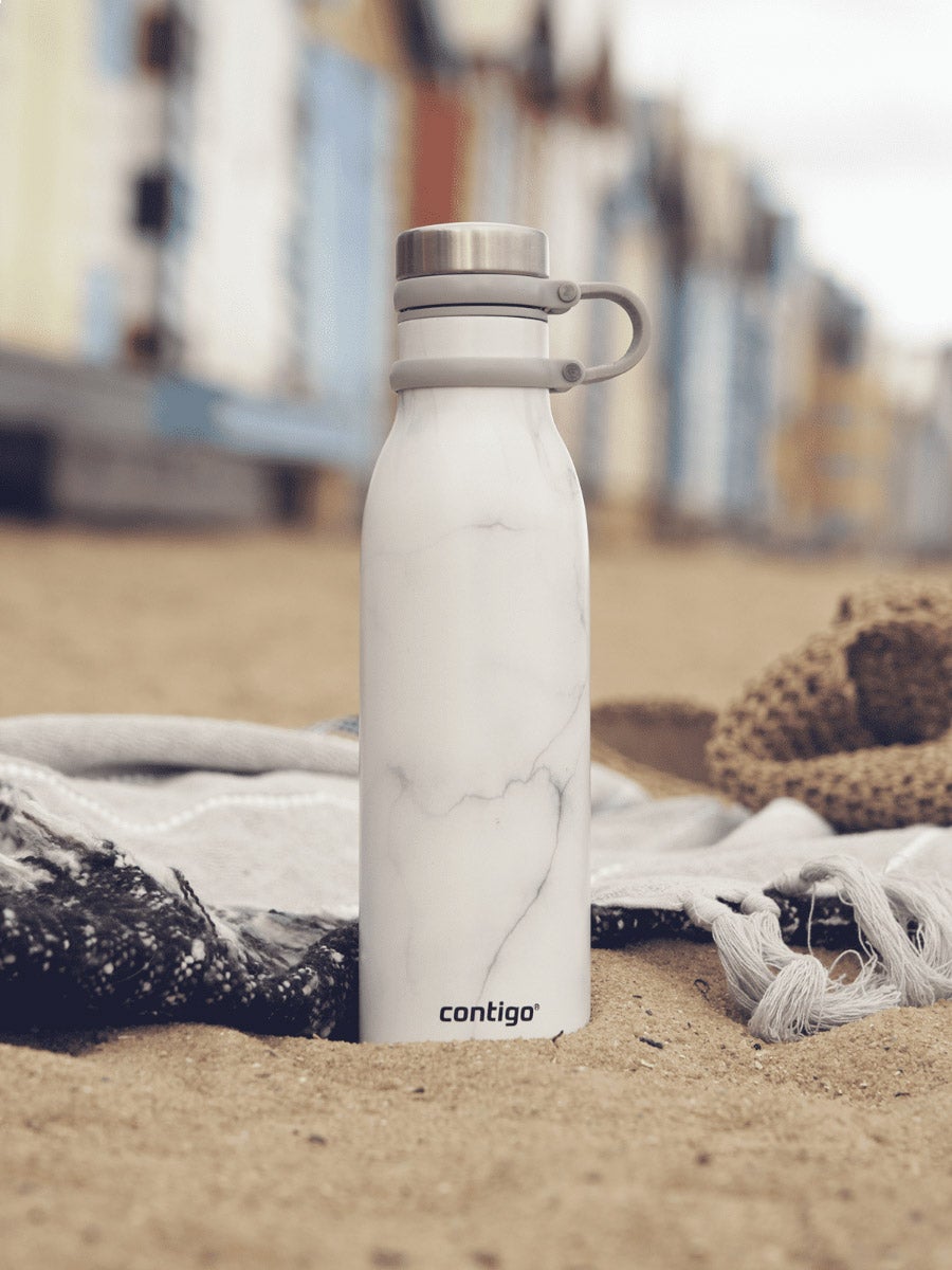 Drikkeflaske Contigo Couture Matterhorn White Marb