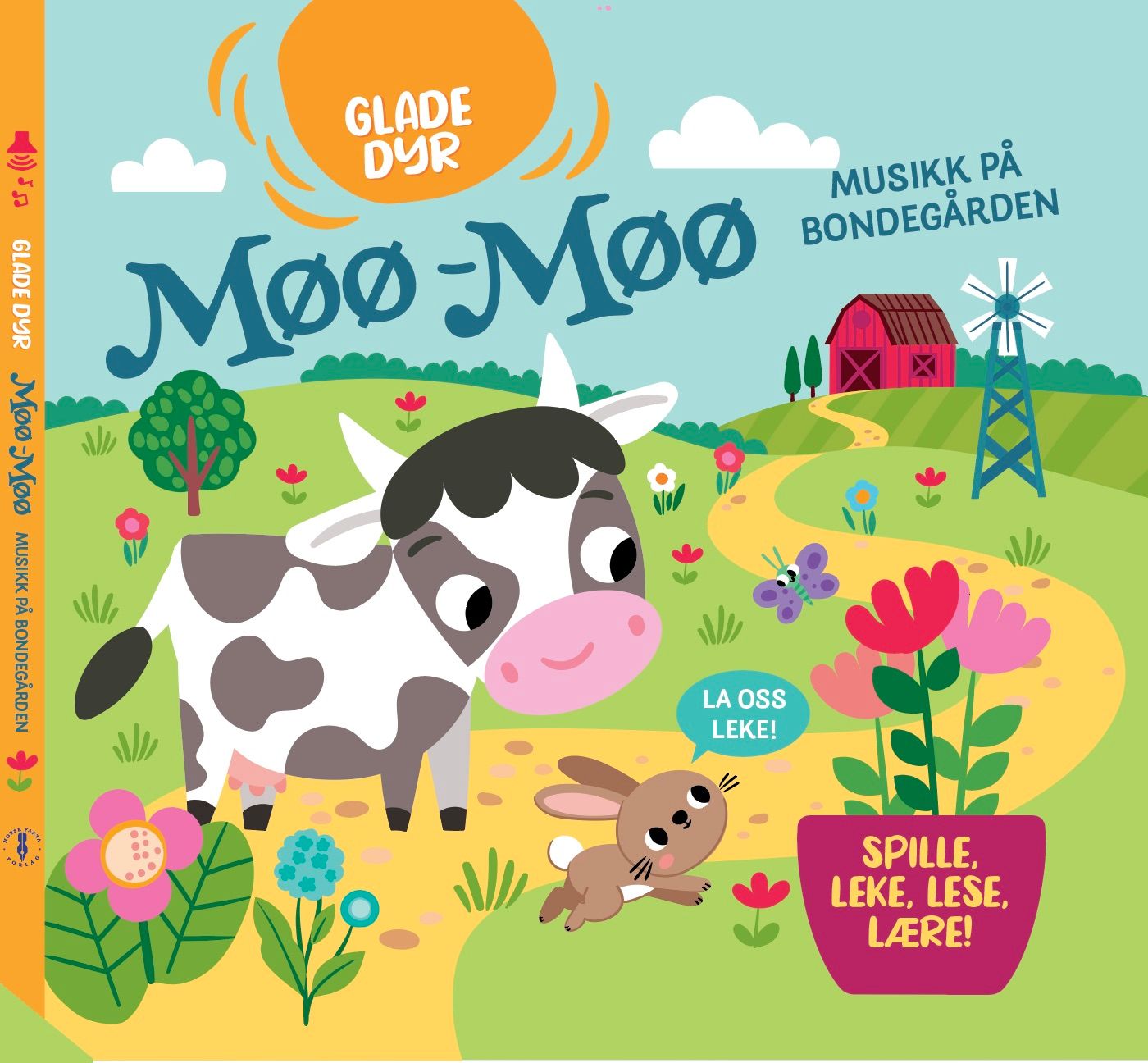 Møø-møø musikk på bondegården - med musikk og dyrelyder