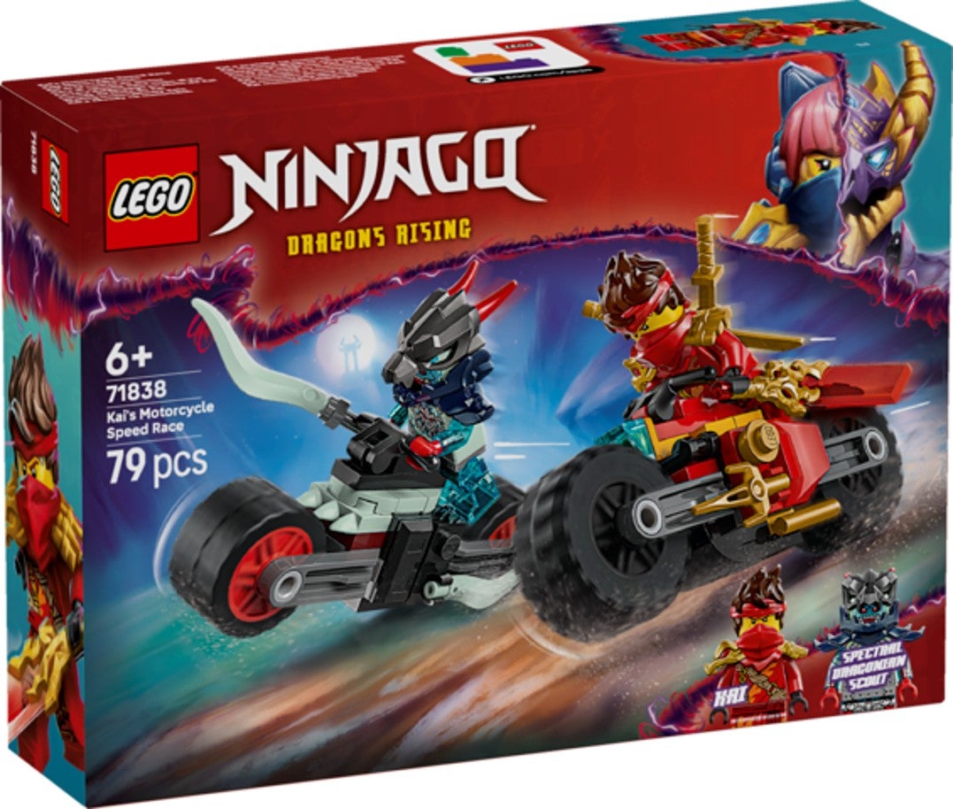 Lego Kais fartsfylte motorsykkeljakt 71838