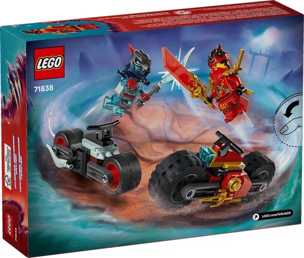 Lego Kais fartsfylte motorsykkeljakt 71838