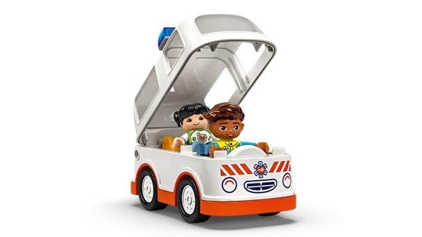 Lego Sykebil med sjåfør 10447