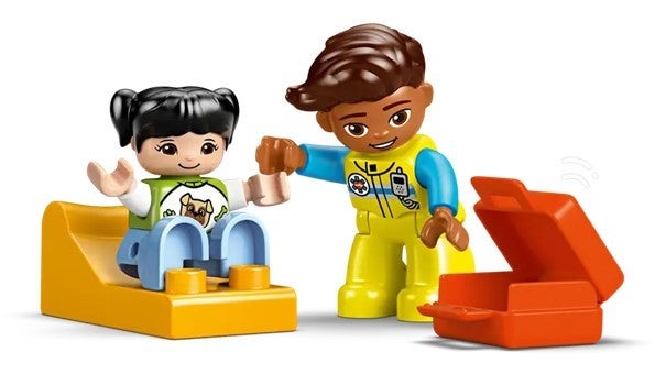 Lego Sykebil med sjåfør 10447