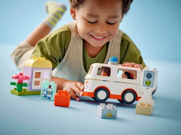 Lego Sykebil med sjåfør 10447