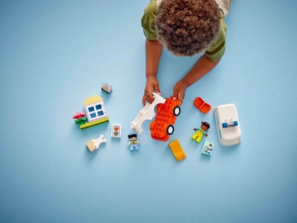 Lego Sykebil med sjåfør 10447
