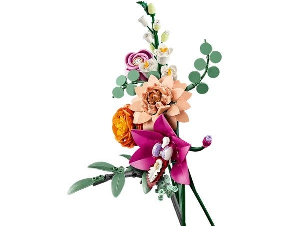 Lego Vakker bukett med rosa blomster 10342