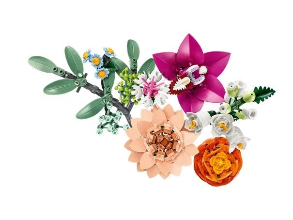 Lego Vakker bukett med rosa blomster 10342