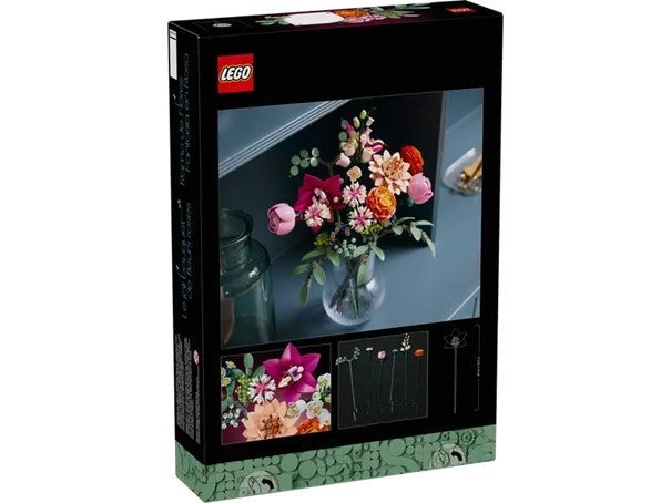 Lego Vakker bukett med rosa blomster 10342