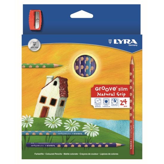 Fargeblyanter Lyra Groove Tynn 24 -Pack