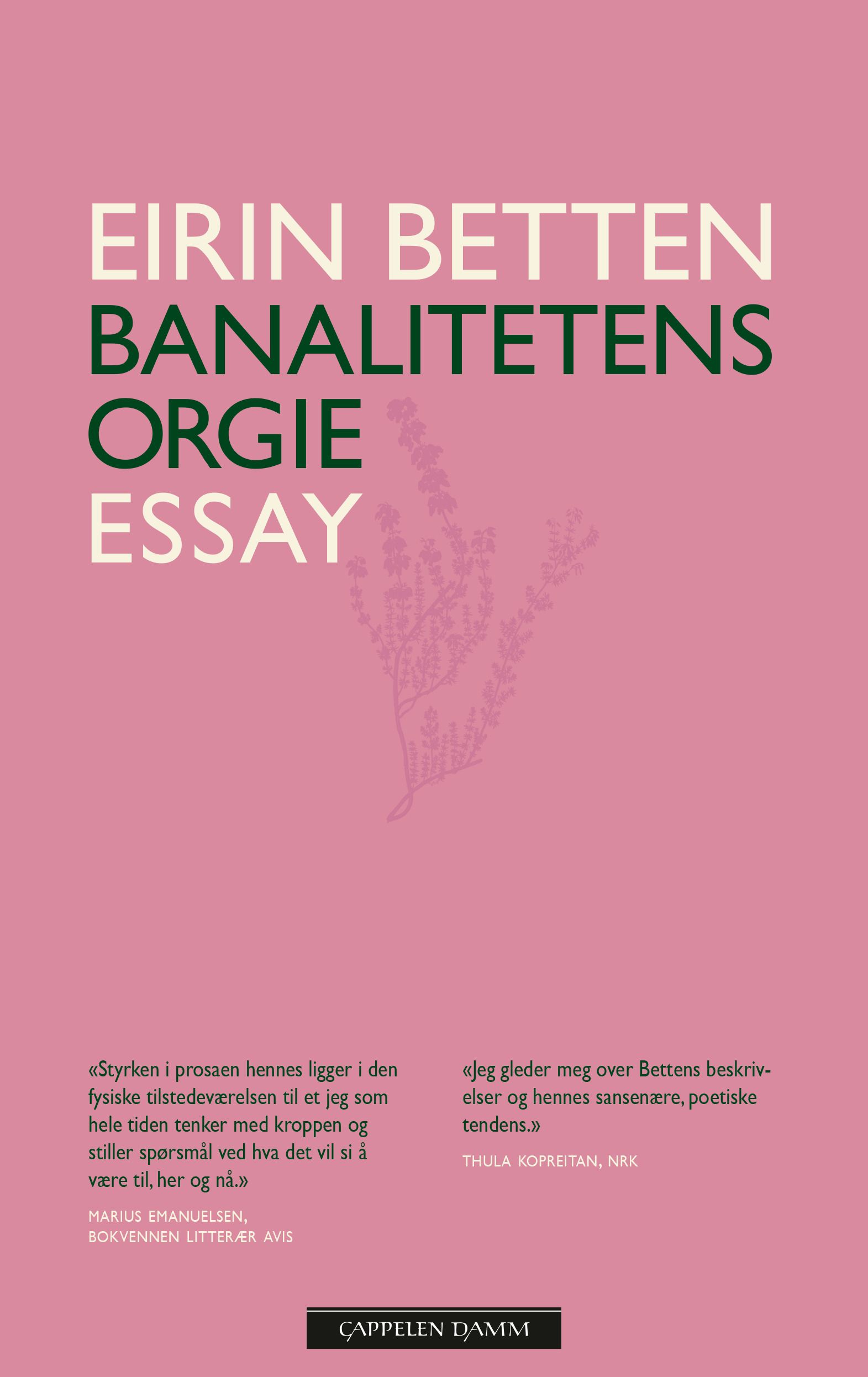 Banalitetens orgie
