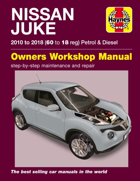 Nissan Juke (10 - 18) Haynes Repair Manual - ('10-'18) 60 to 18