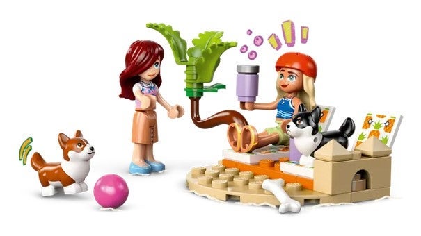 Lego Lekesett med surfende hunder og scooter 42641