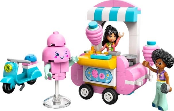 Lego Sukkerspinnkiosk og scooter 42643
