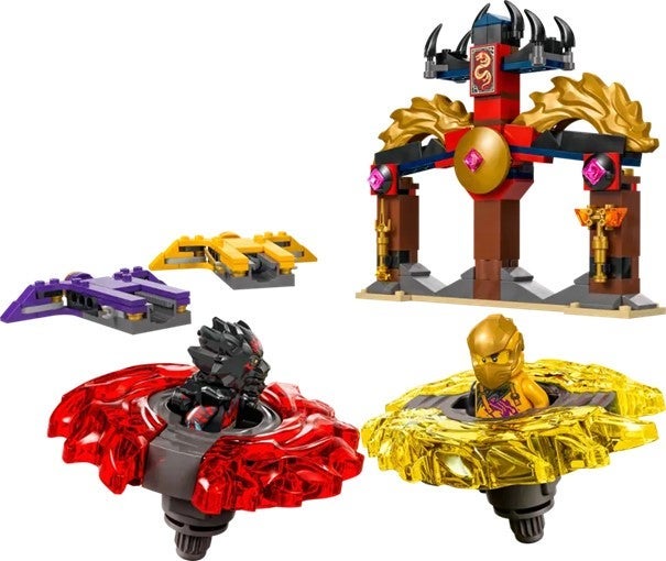 Lego Stridspakke med Spinjitzu-dragespinnere 71826