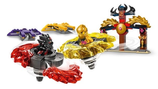 Lego Stridspakke med Spinjitzu-dragespinnere 71826