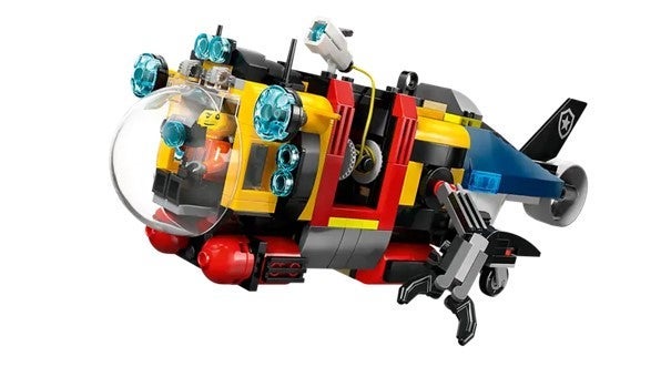 Lego Pakke med helikopter, brannbil og ubåt 60462