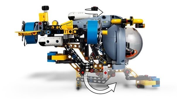 Lego Ubåt for dyphavsforskning 42201