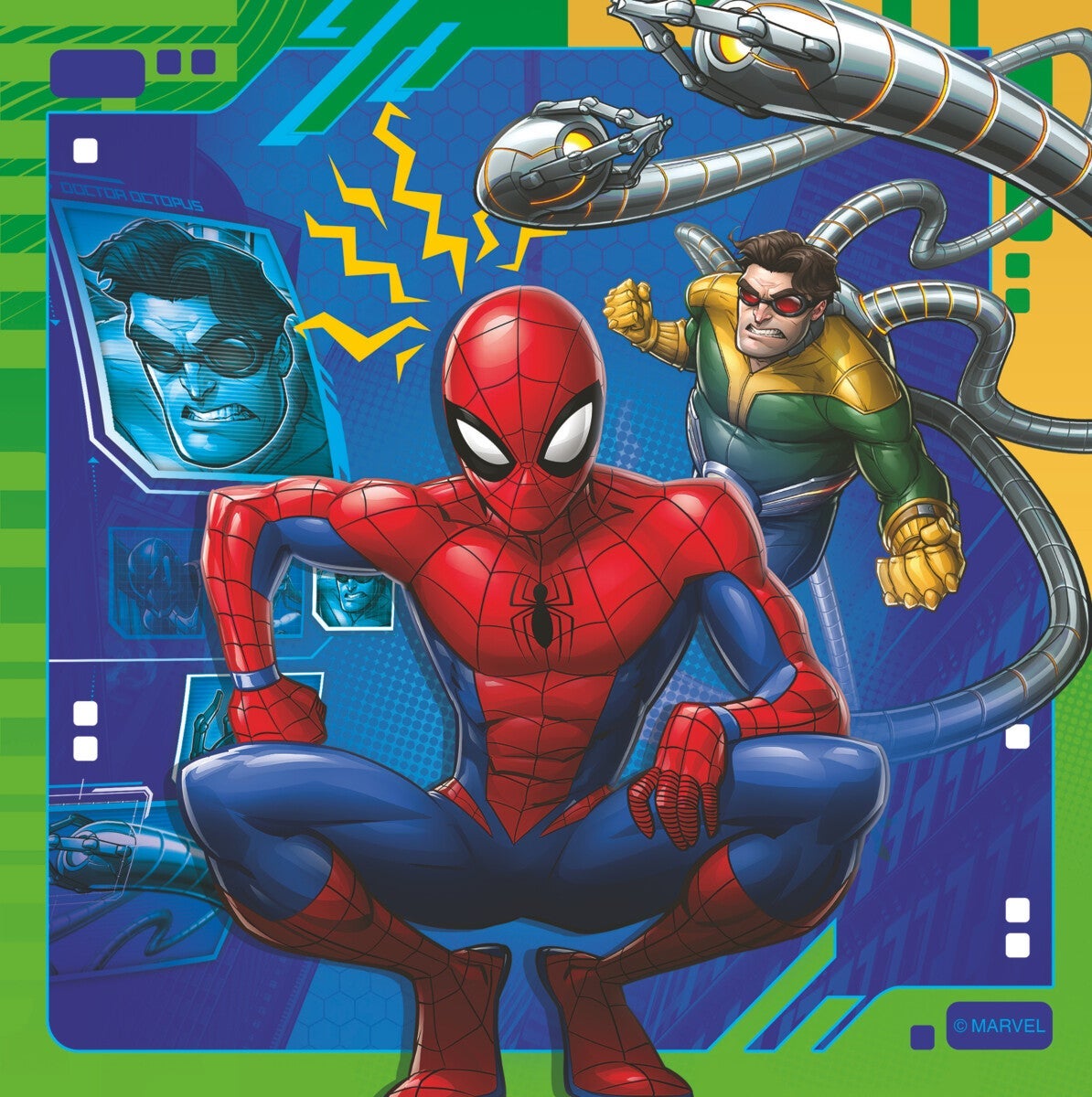 Puslespill 3x49 Spider Man Ravensburger