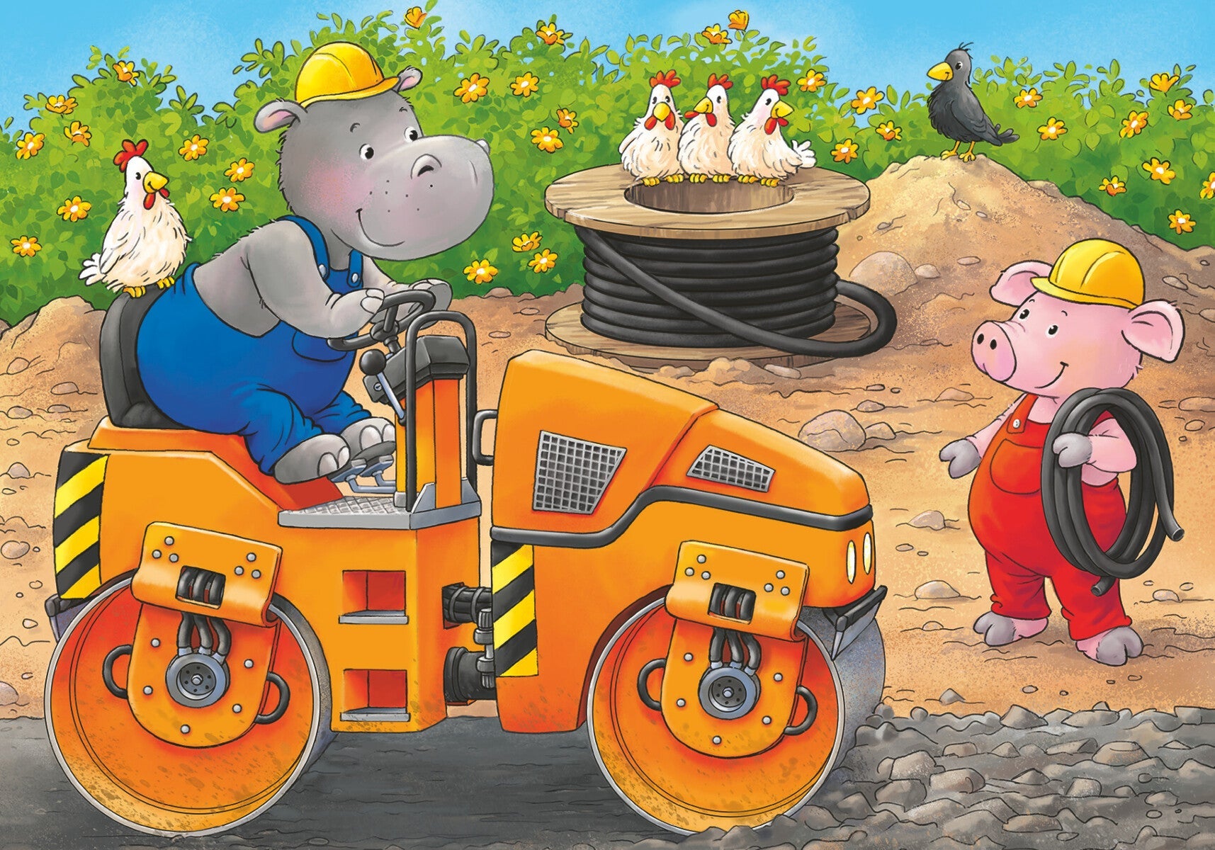 Puslespill 2.4.6.8 Dyr Ravensburger