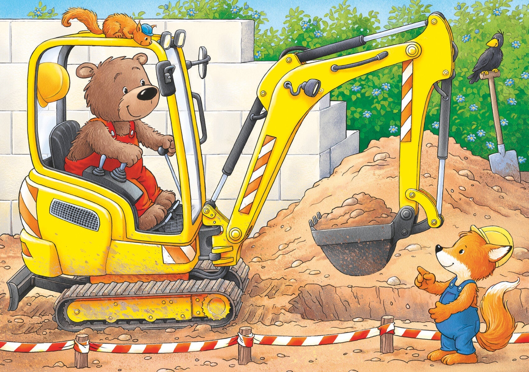 Puslespill 2.4.6.8 Dyr Ravensburger