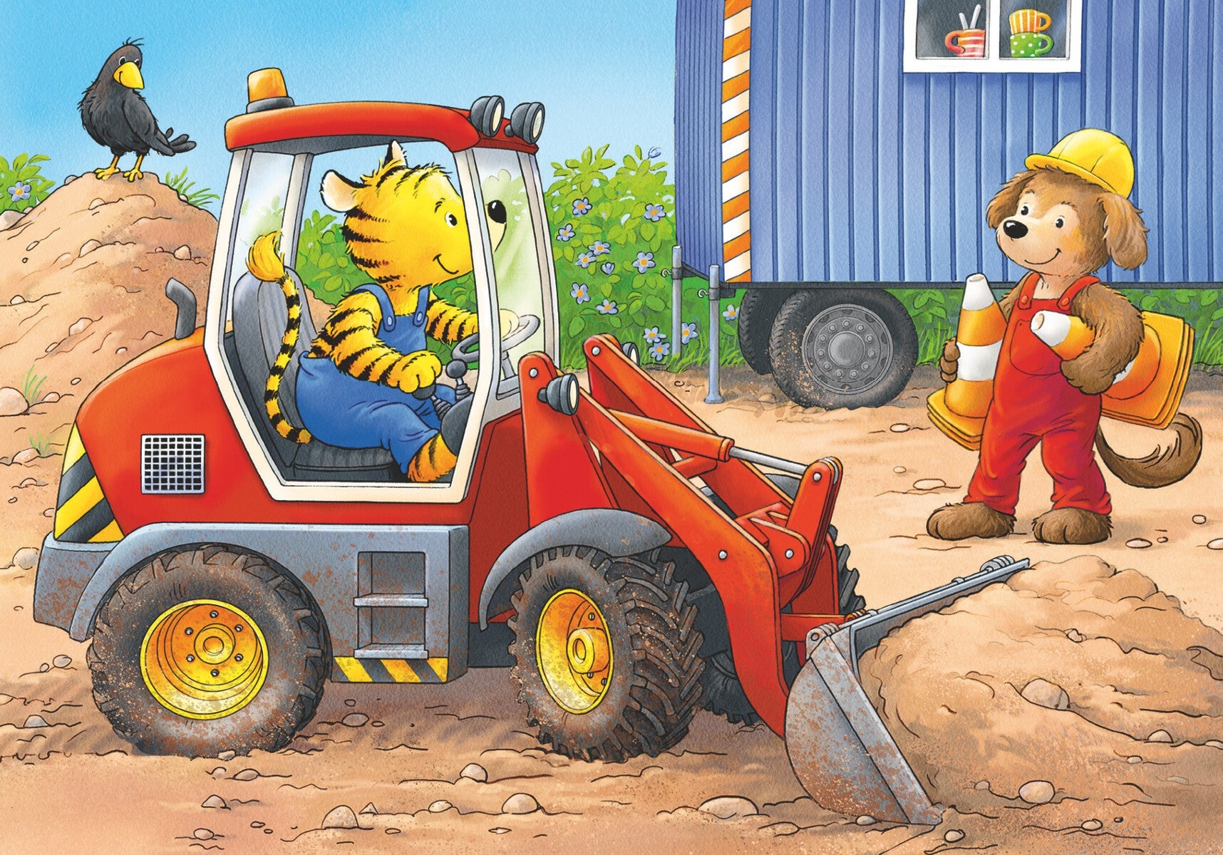 Puslespill 2.4.6.8 Dyr Ravensburger