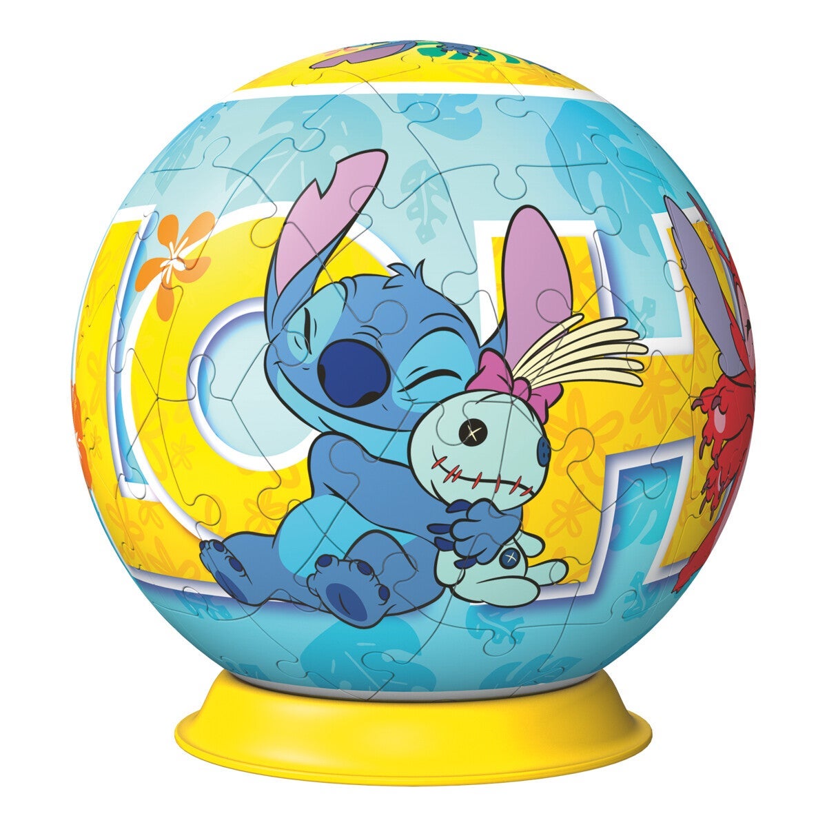 Puslespill 3D 72 WD Stitch Ravensburger