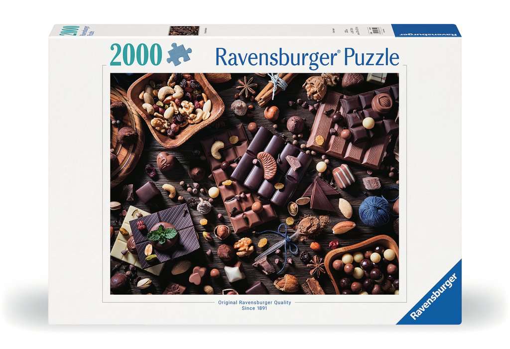 Puslespill 2000 Sjokolade og karameller Ravensburger
