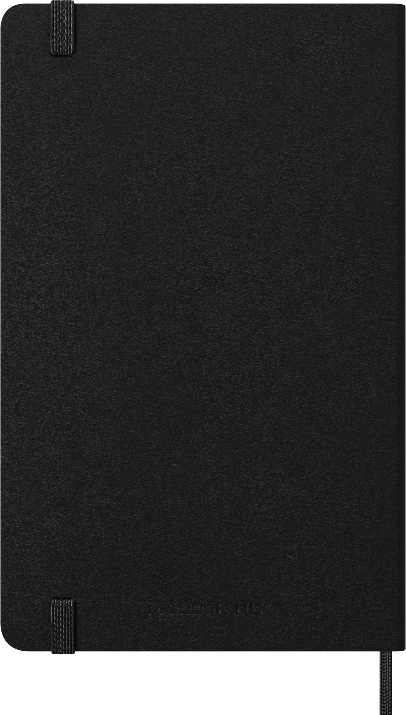 Moleskine 2027 Hard L Dag Sort