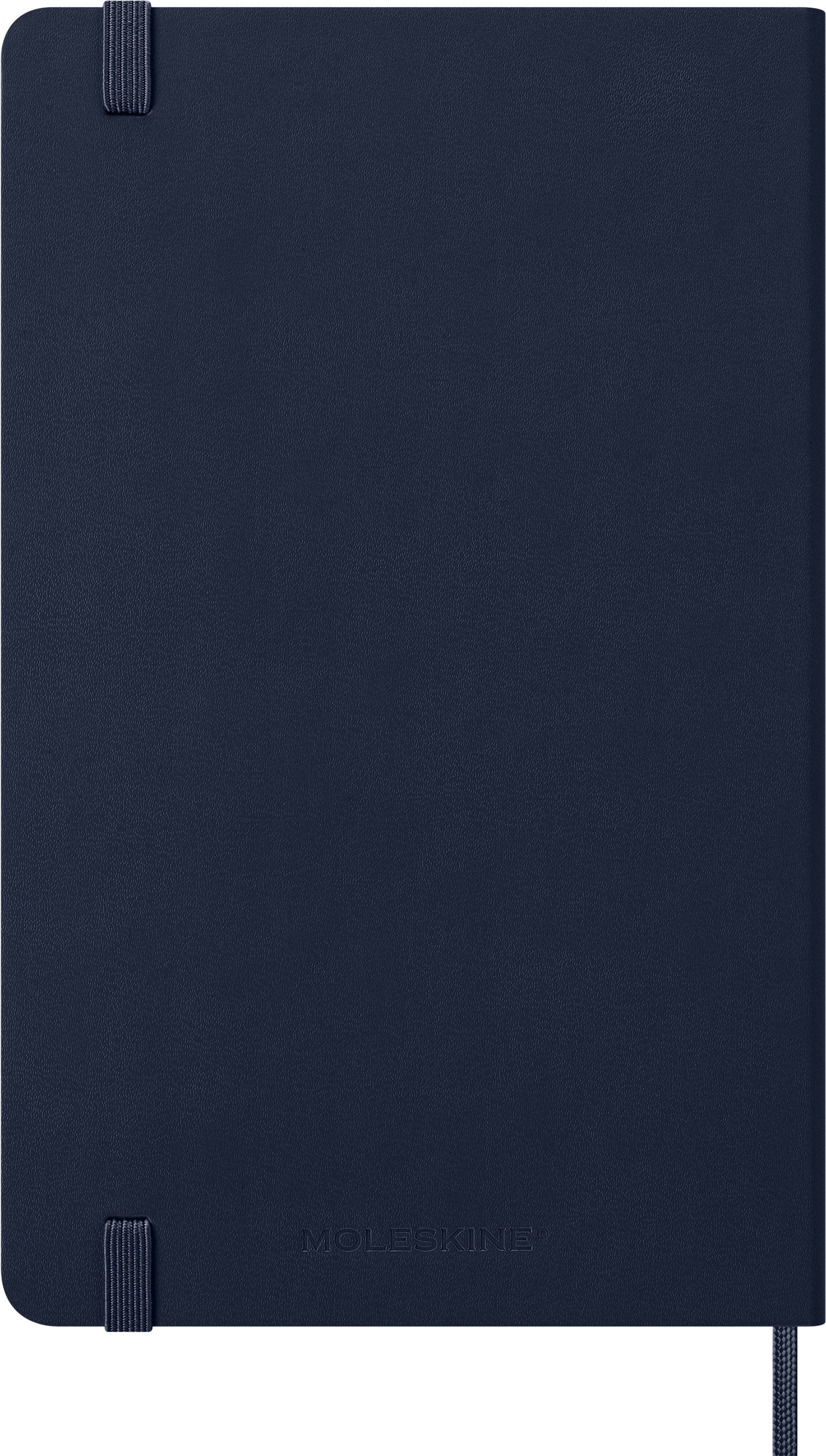 Moleskine 2027 Hard L Uke Notat Safirblå